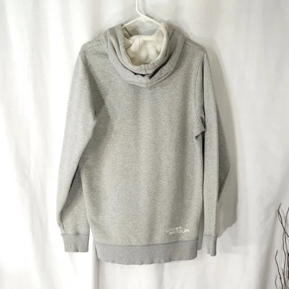 UA Storm Loose Gray Pullover Hoodie - Picture 7 of 11